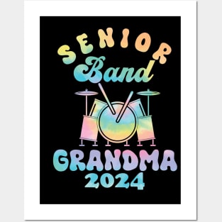 senior Band Grandma 2024 Funny grandma Posters and Art